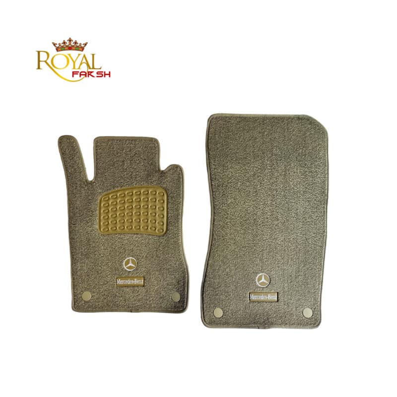کفپوش رنگ کرم موکتی بنز e280- بابل کارپت