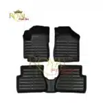 کفپوش سه بعدی چرمی کیا ریو _ بابل کارپت - رنگ مشکی
