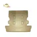 کفپوش سه بعدی چرمی صندوق تویوتا لندکروز 2010 تا 2013 رنگ کرم ، برند بابل کارپت