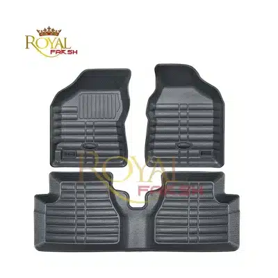 کفپوش سه بعدی اکونومی تیبا و تیبا 2 و کوییک _ بابل کارپت/ رنگ طوسی